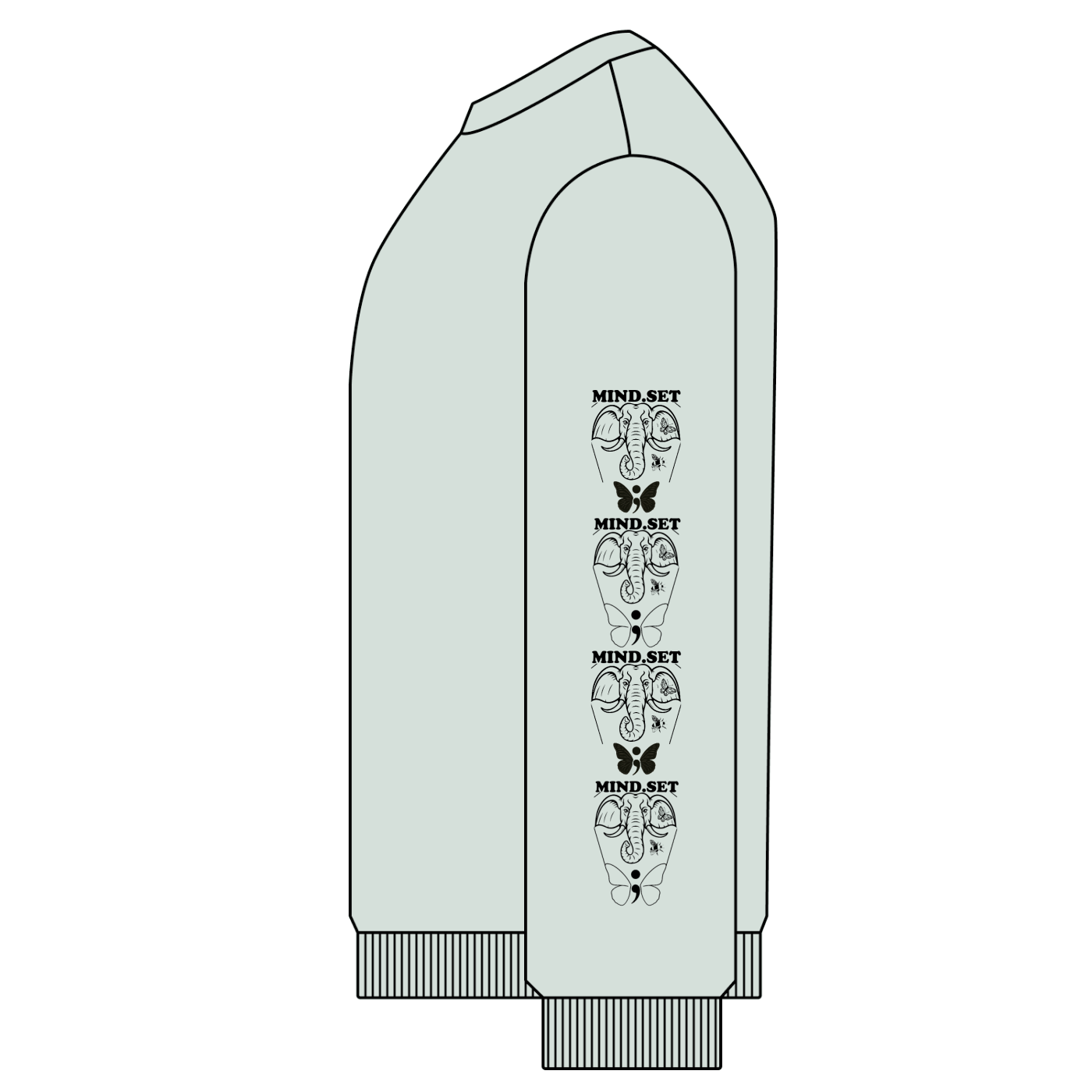 Mind.Set Oversized Sweatshirt