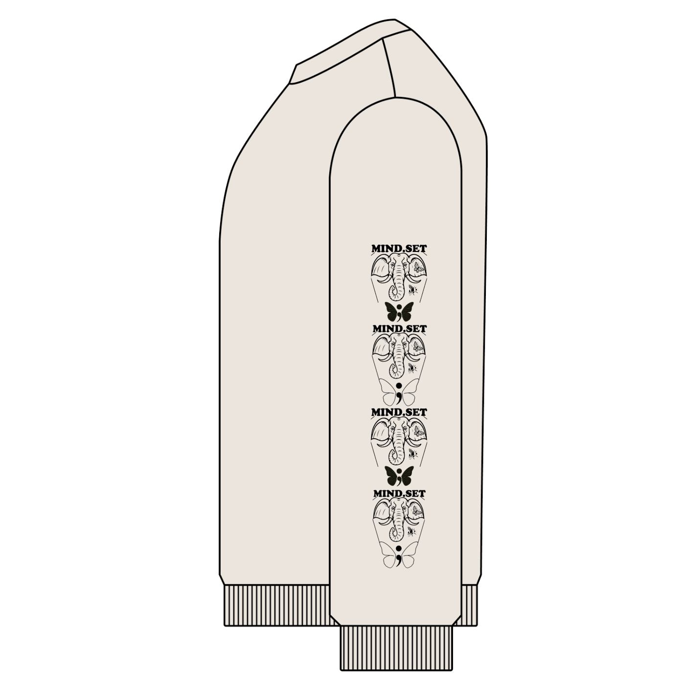 Mind.Set Oversized Sweatshirt