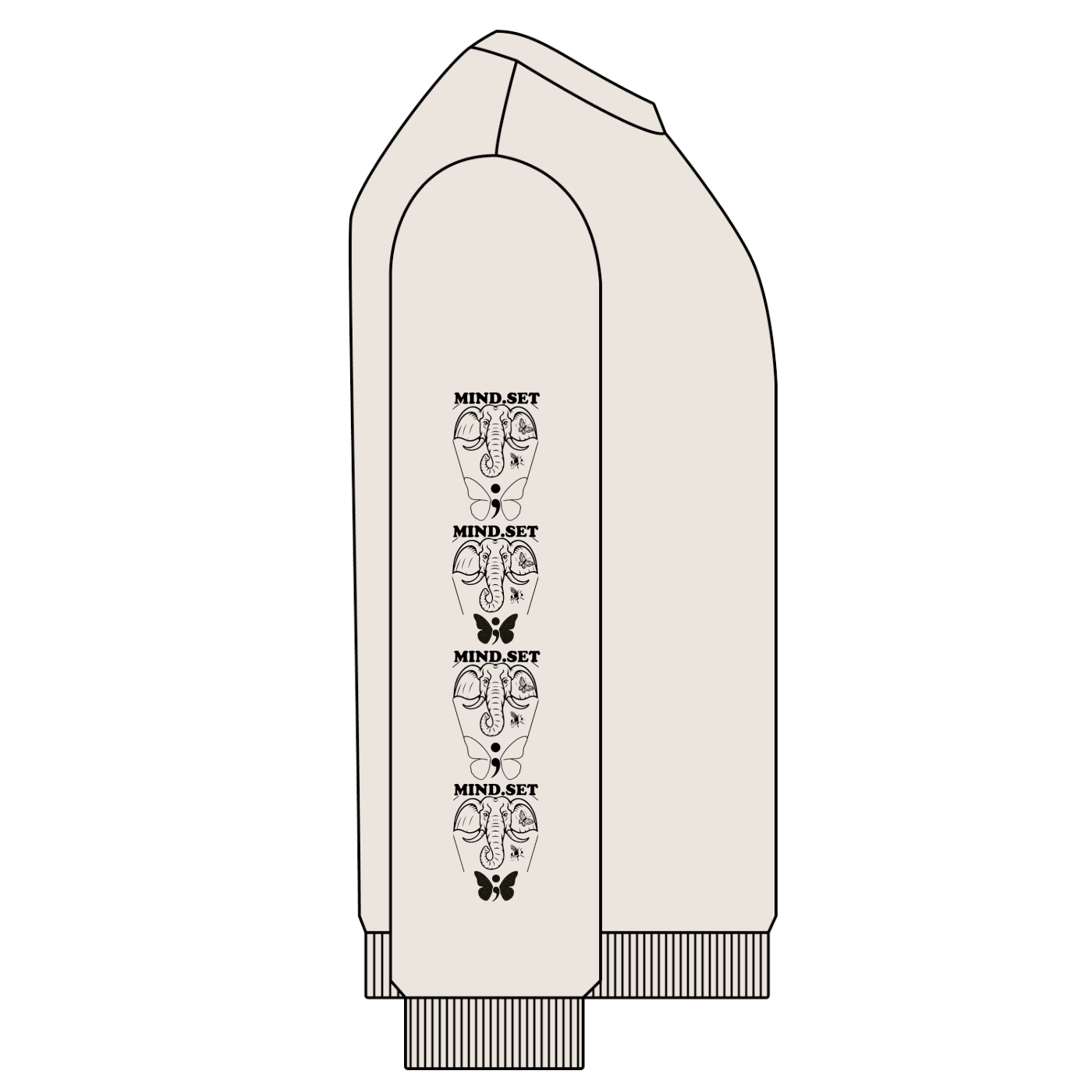 Mind.Set Oversized Sweatshirt