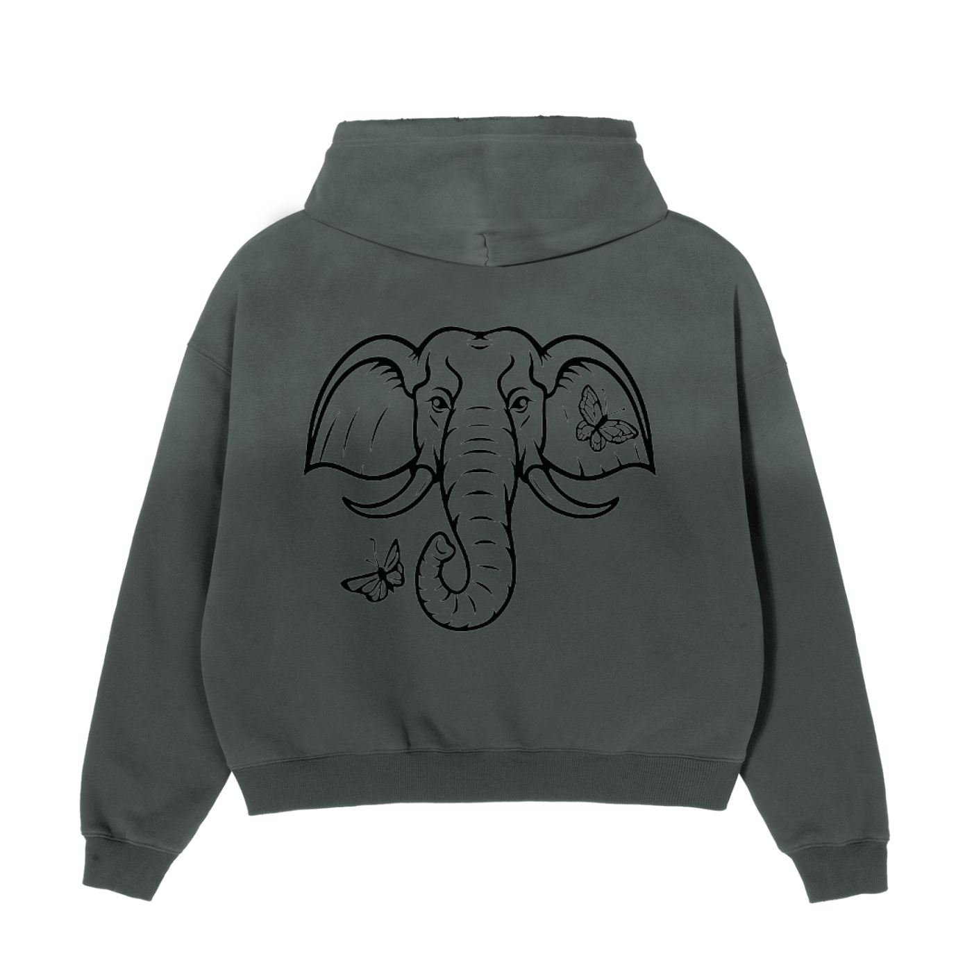 Fleece Hoodie: Gloom