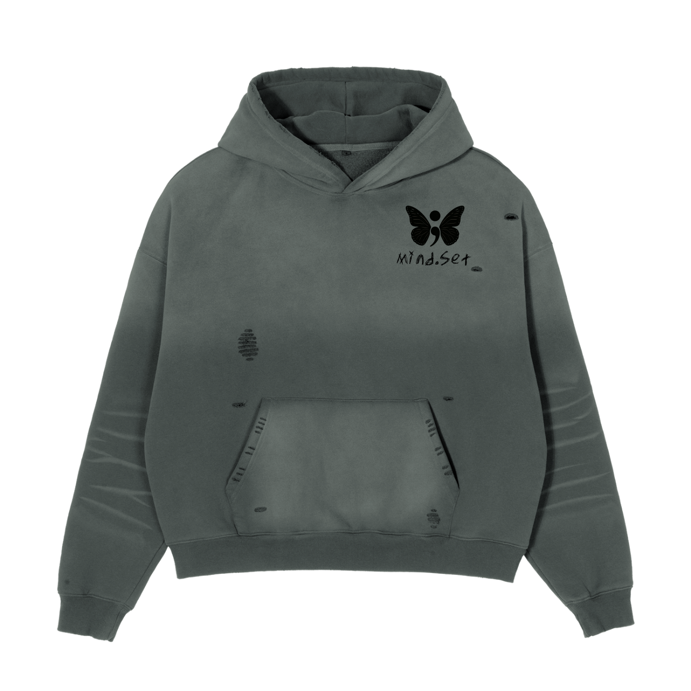 Fleece Hoodie: Gloom